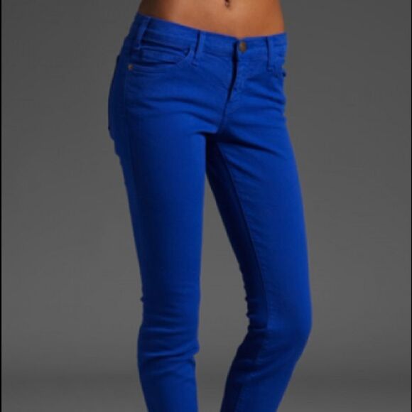 ⭐️  CURRENT/ELLIOT Cobalt Blue Slim Ankle Jean - Picture 7 of 7